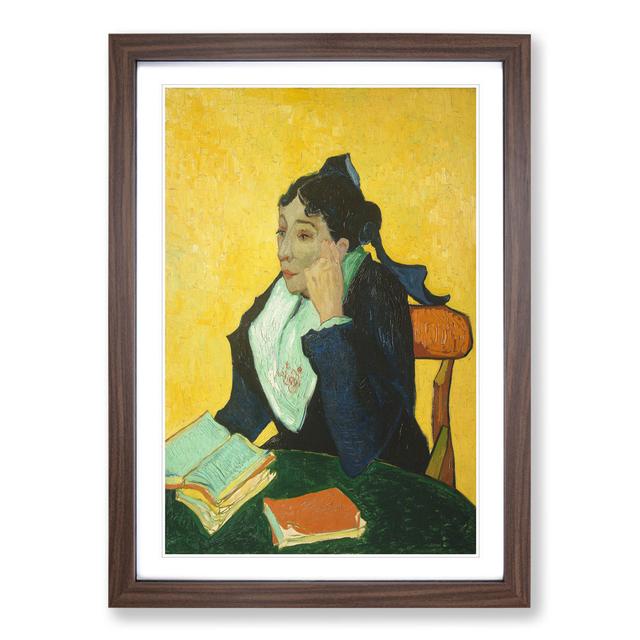 Madame Joseph-Michel Ginoux by Vincent Van Gogh - Picture Frame Painting East Urban Home Frame Option: Walnut Framed, Size: 36cm H x 27cm W x 2cm D on Productcaster.