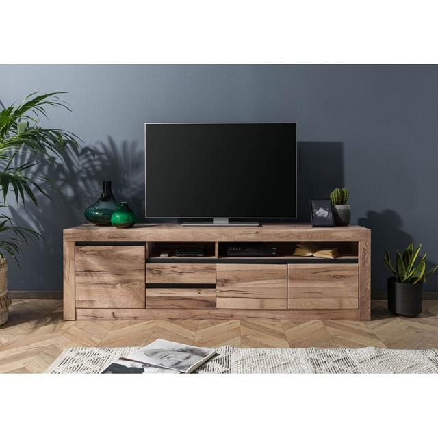 Montreux TV Stand for TVs up to 43" Massivmoebel24 Colour: White on Productcaster.