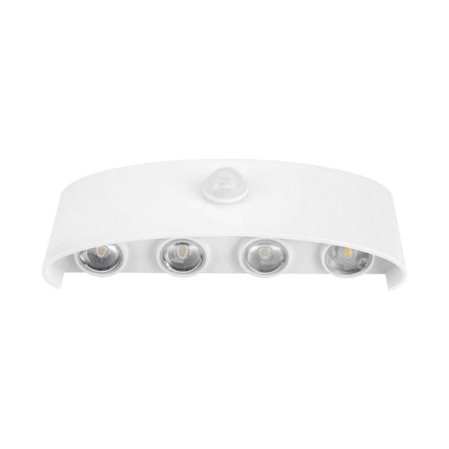 Bladimir White 22cm H Integrated LED Outdoor Flush Mount Metro Lane on Productcaster.