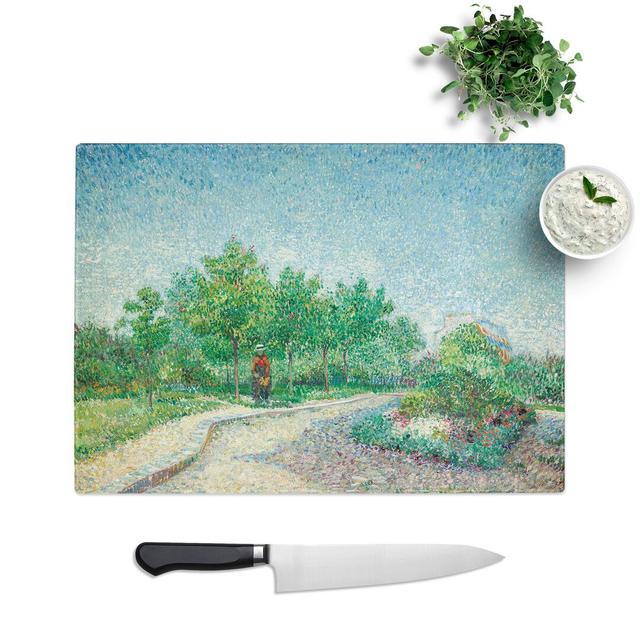 Square Saint-Pierre by Vincent Van Gogh Chopping Board East Urban Home Size: 0.4cm H x 28.5cm W x 39cm L on Productcaster.