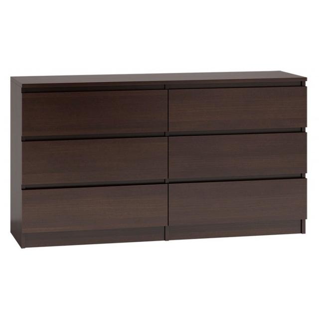 Neetu 6 Drawer Chest 17 Stories Colour: Black on Productcaster.