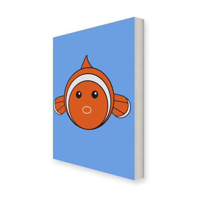 Animaru Fish Graphic Art on Canvas East Urban Home Size: 80 cm H x 60 cm W x 5 cm D on Productcaster.