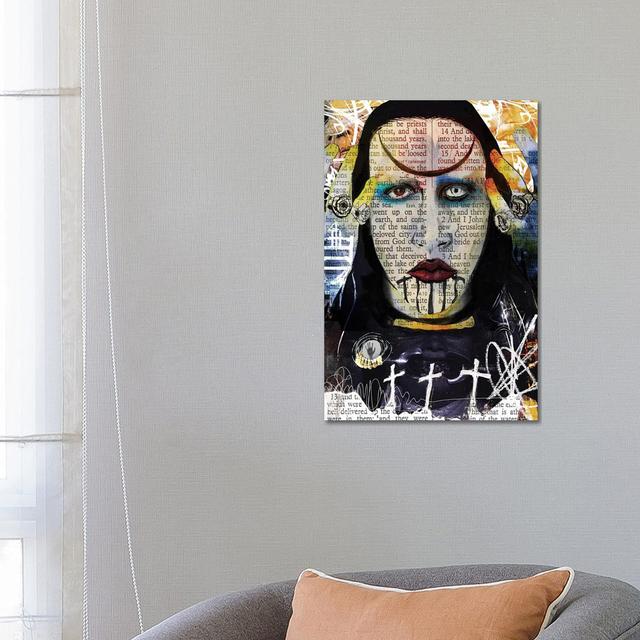 Marilyn Manson Abstract Nightmare Maturi Size: 66.04cm H x 45.72cm W x 3.81cm D on Productcaster.