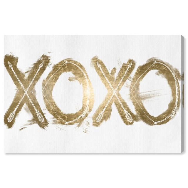 Warrior Xoxo by Oliver Gal - Wrapped Canvas Print East Urban Home Size: 61cm H x 91.4cm W on Productcaster.