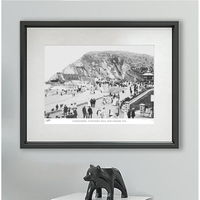 'Ilfracombe, Capstone Hill and Parade 1911' - Picture Frame Photograph Print on Paper The Francis Frith Collection Size: 45cm H x 60cm W x 2.3cm D on Productcaster.