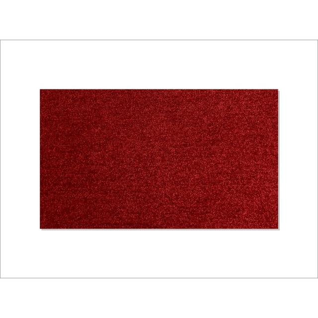 Fußmatte Bravo Keilbach Teppichgröße: Rechteckig 87 x 147 cm, Farbe: Rot on Productcaster.