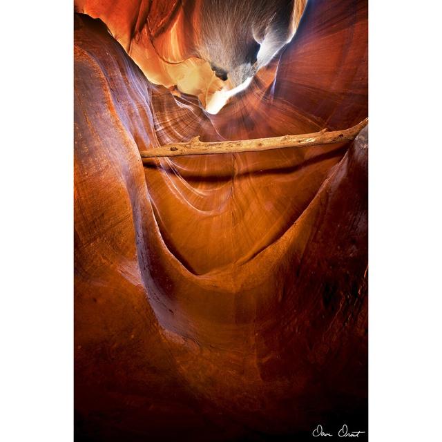 Sun Shining Through Canyon V by David Drost - Wrapped Canvas Photograph Gracie Oaks Size: 122cm H x 81cm W on Productcaster.