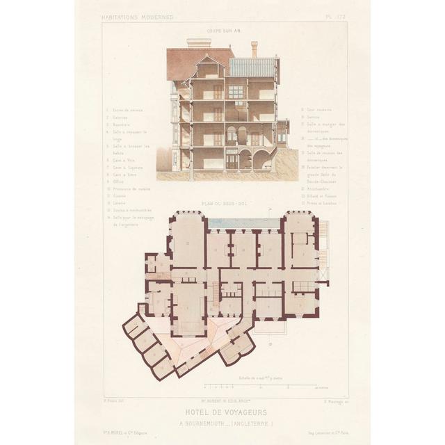 Habitations Modernes VI Maturi Size: 46cm H x 30cm W on Productcaster.