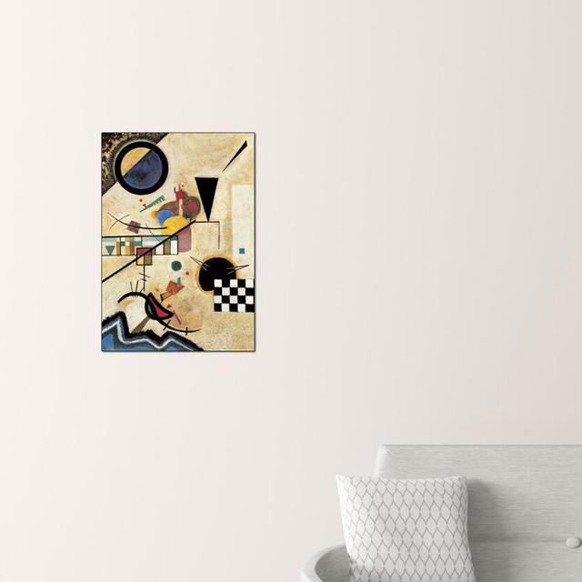 Wassily Kandinsky - Wrapped Canvas Print Ebern Designs Size: 135cm H x 95cm W x 1.8cm D on Productcaster.