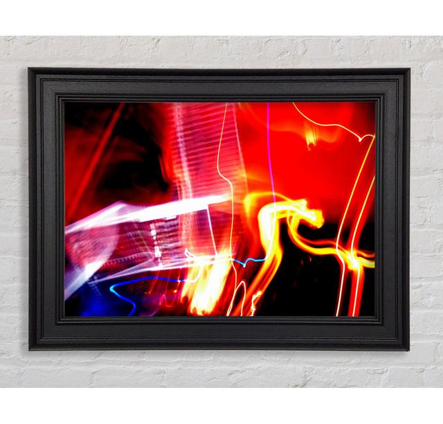 Liquid Dance - Single Picture Frame Art Prints Ivy Bronx Size: 42cm H x 59.7cm W x 8cm D on Productcaster.