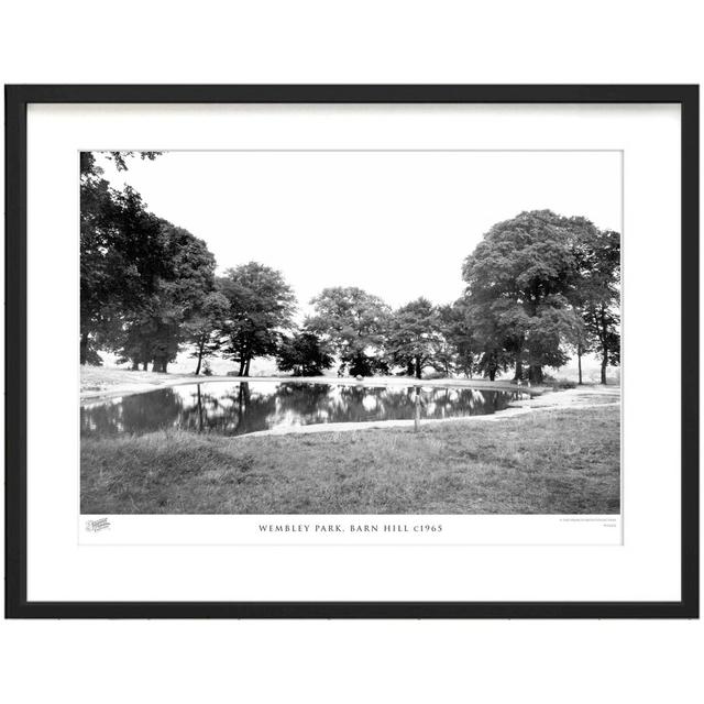 'Wembley Park, Barn Hill C1965' by Francis Frith - Picture Frame Photograph Print on Paper The Francis Frith Collection Size: 60cm H x 80cm W x 2.3cm on Productcaster.