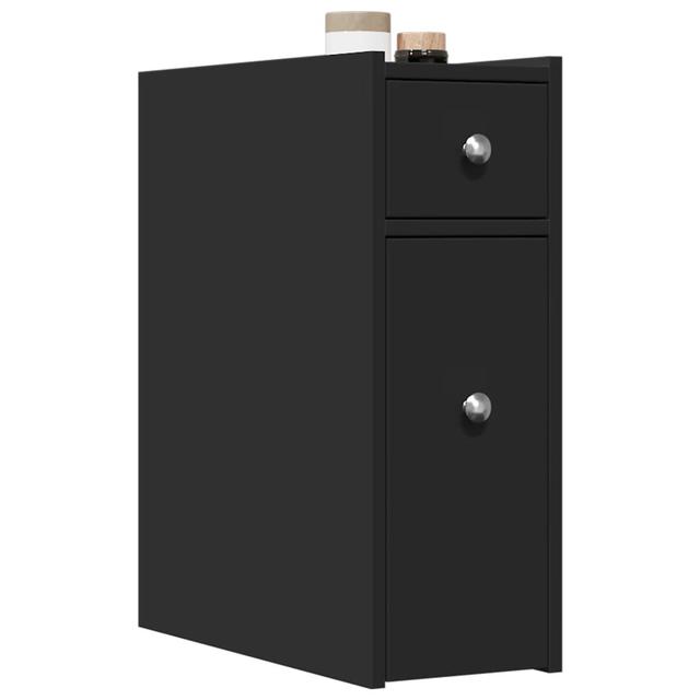 21,5 x 60 cm Badschrank Arsis ModernMoments Farbe: Schwarz on Productcaster.