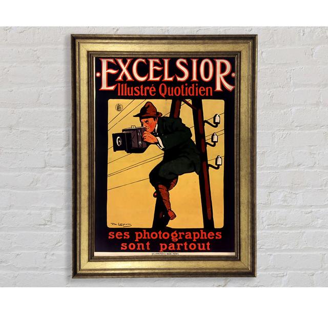 Excelsior Affiche - Single Picture Frame Art Prints Bright Star Size: 59.7cm H x 42cm W x 8cm D on Productcaster.