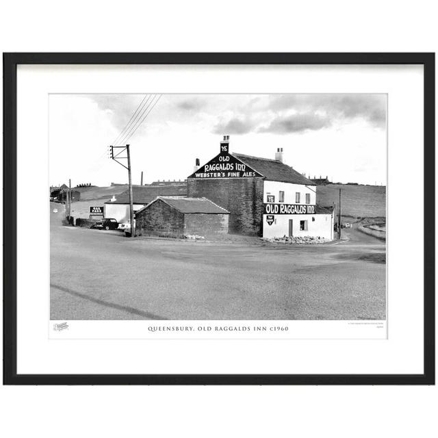 'Queensbury, Old Raggalds Inn C1960' - Picture Frame Photograph Print on Paper The Francis Frith Collection Size: 28cm H x 36cm W x 2.3cm D on Productcaster.