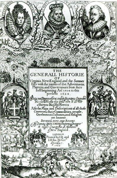 The General Histoire of Virginia, New England and the Summer Isles, 1624 Framed Graphic Art East Urban Home Size: 70cm H x 50cm W x 2.3cm D, Format: B on Productcaster.