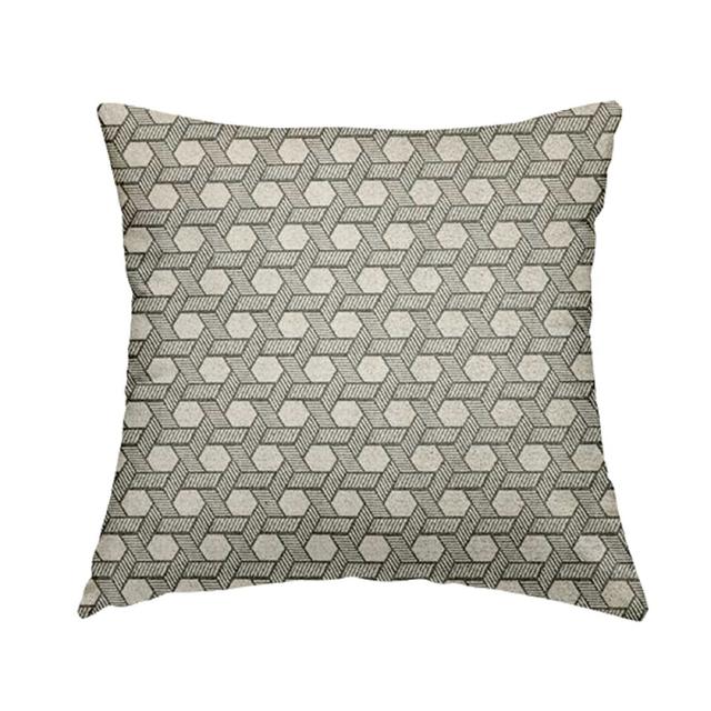 Dalajah Geometric Square Throw Cushion Ebern Designs Size: 43cm H x 43cm W x 5cm D on Productcaster.