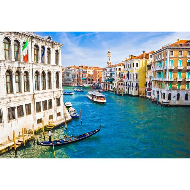 Venice by Isailorr - Wrapped Canvas Photograph Breakwater Bay Size: 51cm H x 76cm W x 3.8cm D on Productcaster.