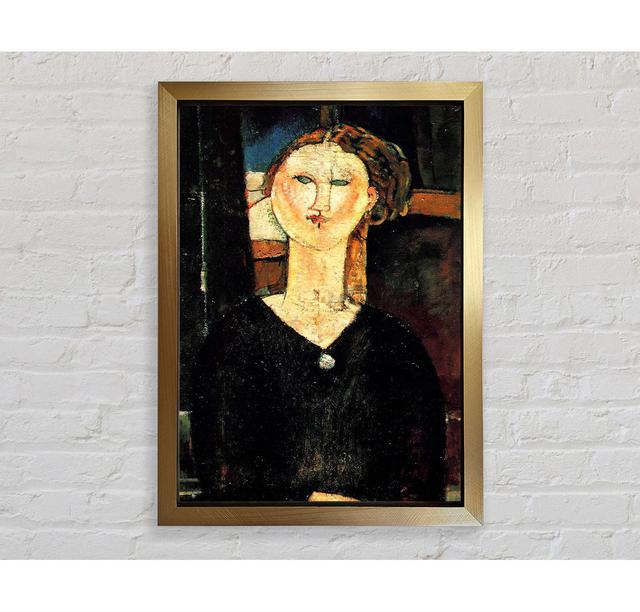 Modigliani Antonia von Amedeo Modigliani - Einzelne Bilderrahmen Kunstdrucke Bright Star Größe: 141,4 cm H x 100 cm B x 3,4 cm T on Productcaster.