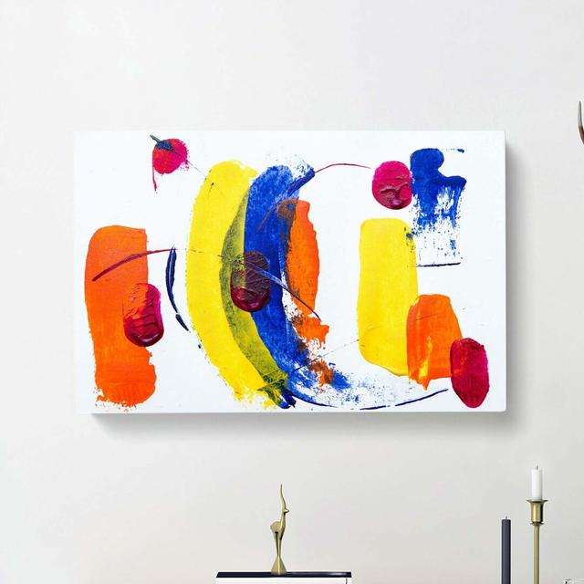 Abstract Art Painting Vol.139 by S.Johnson - Wrapped Canvas Painting Print East Urban Home Size: 35cm H x 50cm W x 3cm D on Productcaster.