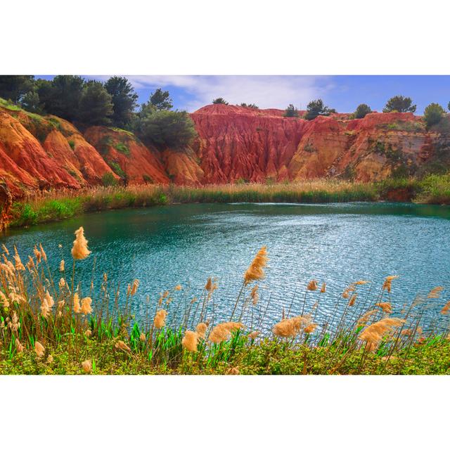 Fullwood Bauxite's Quarry in Apulia - Wrapped Canvas Photograph Alpen Home Size: 20cm H x 30cm W x 3.8cm D on Productcaster.