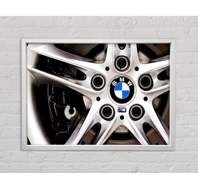 BMW Speichenrad - Druck Bright Star Größe: 100 cm H x 141,4 cm B x 3,3 cm T on Productcaster.