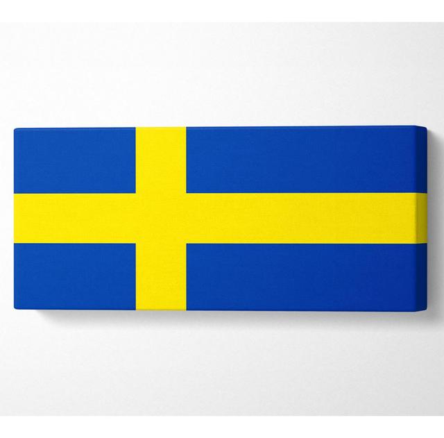 Sweden 1 Panoramic Canvas Ebern Designs Size: 71cm H x 162.5cm W x 10cm D on Productcaster.