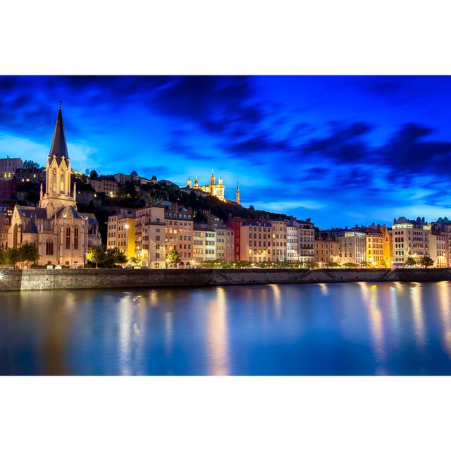 Lyon France by Robynmac - Wrapped Canvas Photograph 17 Stories Size: 61cm H x 91cm W on Productcaster.