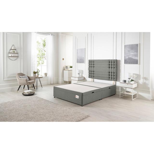 Flexby Bed Ebern Designs Colour: Silver, Size: Super King (6') on Productcaster.