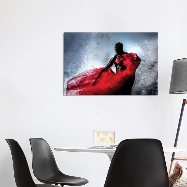 Fire And Water by Peter Müller Photography - Wrapped Canvas Print Rosdorf Park Size: 66.04cm H x 101.6cm W x 3.81cm D on Productcaster.