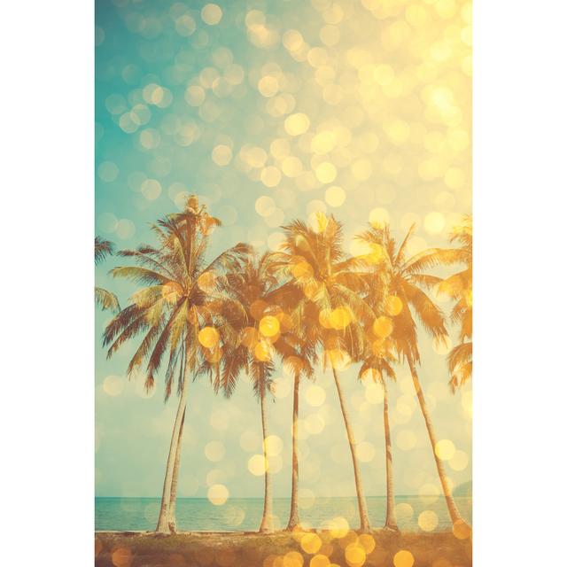 Tropical Beach with Golden by Nevodka - Wrapped Canvas Photograph Bay Isle Home Size: 30cm H x 20cm W on Productcaster.