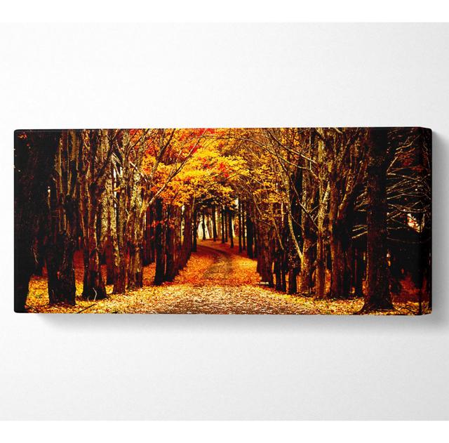 Late Autumn - Wrapped Canvas Art Prints Union Rustic Size: 71cm H x 162.5cm W on Productcaster.