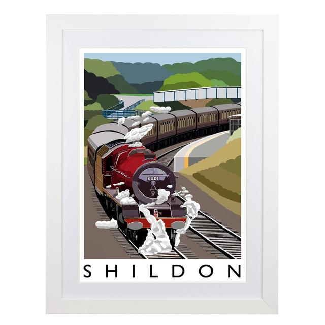 'Shildon' by Richard O'Neil - Print East Urban Home Format: White Wood Frame, Size: 43.5 cm H x 33.5 cm W x 2.2 cm D on Productcaster.