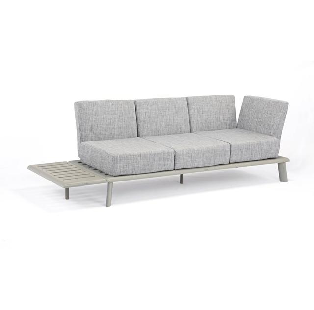 Sola 75cm Wide Outdoor Reversible Garden Sofa with Cushions Dakota Fields on Productcaster.