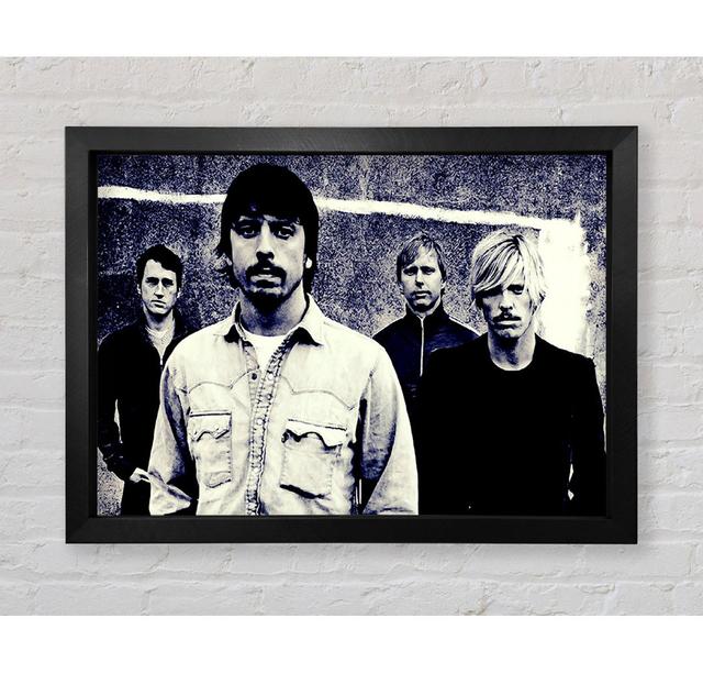 Foo Fighters Blue - Print Bright Star Size: 100cm H x 141.4cm W x 3.4cm D on Productcaster.