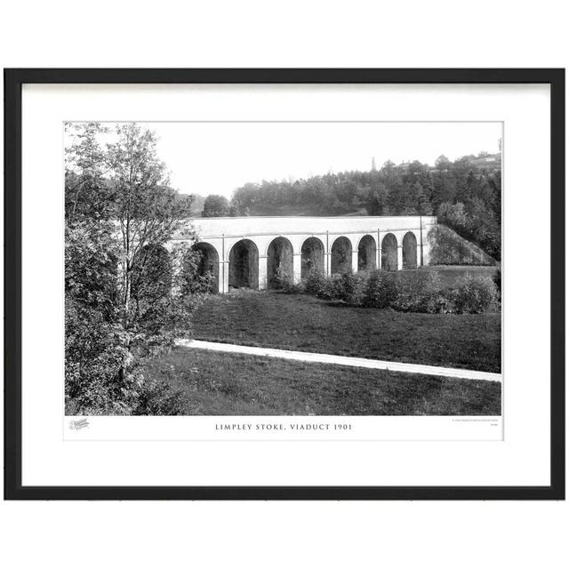 Limpley Stoke, Viaduct 1901 - Single Picture Frame Print The Francis Frith Collection Size: 45cm H x 60cm W x 2.3cm D on Productcaster.