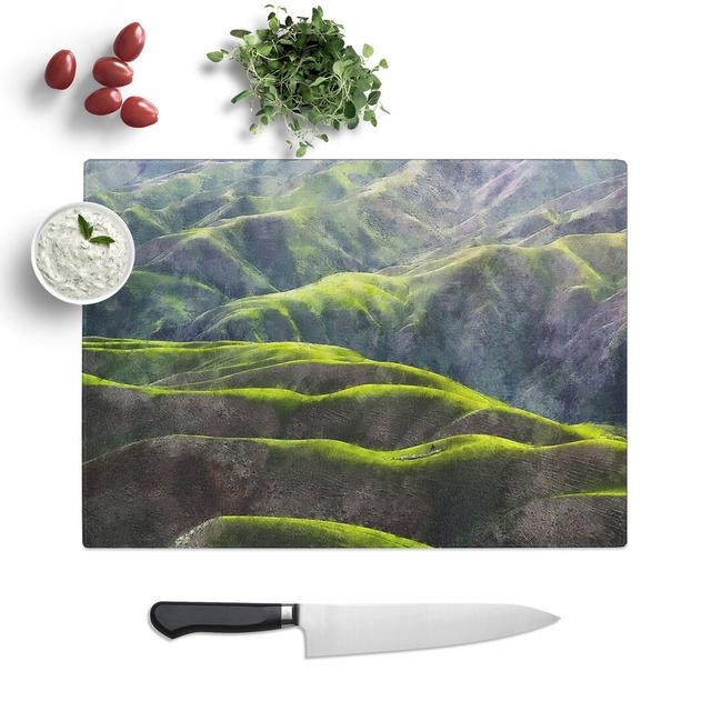 Grassland in Xianjiang China Chopping Board East Urban Home Size: 0.4cm H x 28.5cm W x 39cm L on Productcaster.