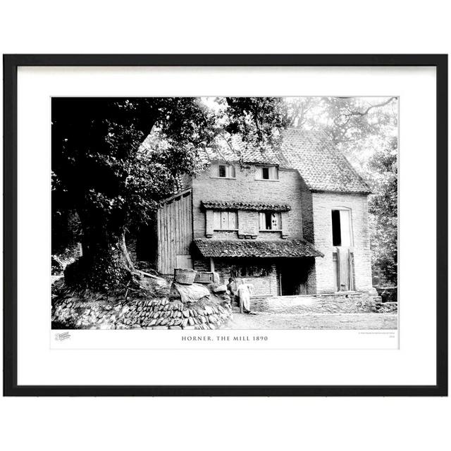 Horner, The Mill 1890 - Single Picture Frame Print The Francis Frith Collection Size: 60cm H x 80cm W x 2.3cm D on Productcaster.