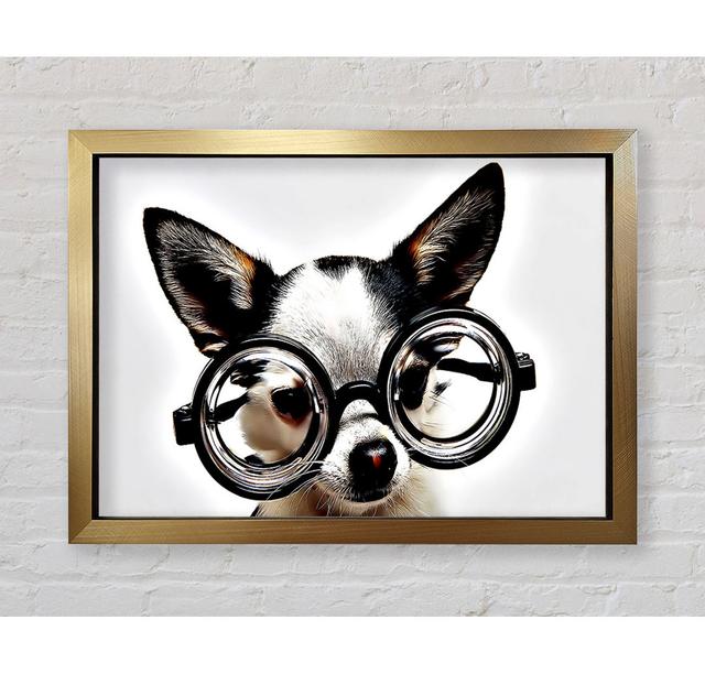 Nerd Dog - Single Picture Frame Art Prints Bright Star Size: 84.1cm H x 118.9cm W x 3.4cm D on Productcaster.