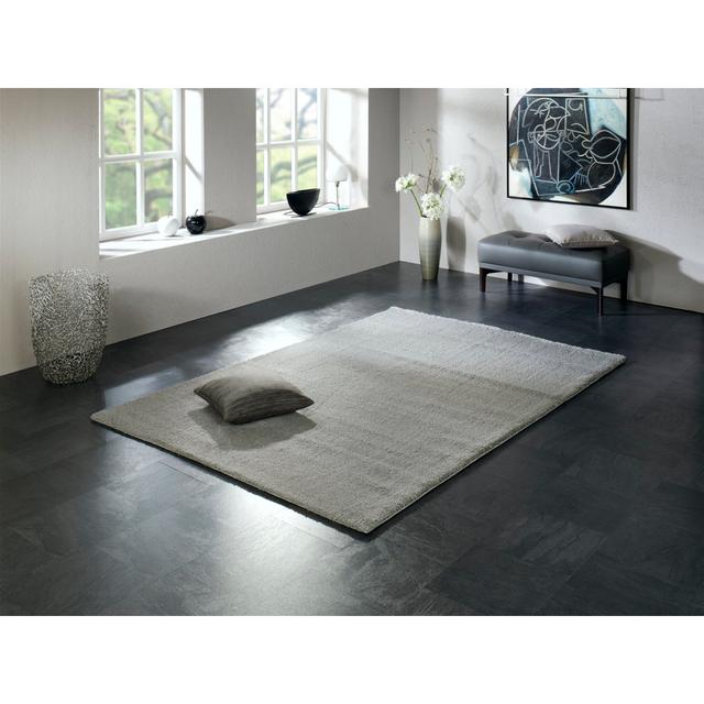 Shaggy Grey Rug Brayden Studio Rug Size: Rectangular 140 x 200cm on Productcaster.