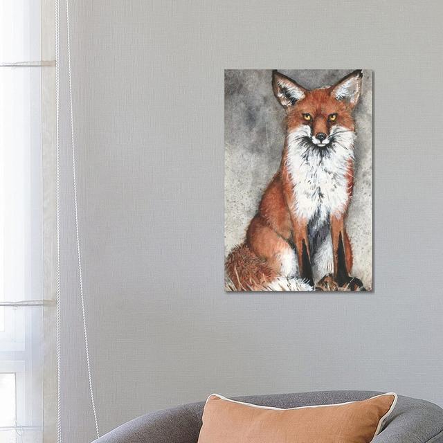 Foxy by Maggie Vandewalle - Painting on Canvas Union Rustic Size: 66.04cm H x 45.72cm W x 3.81cm D, Format: Wrapped Canvas on Productcaster.