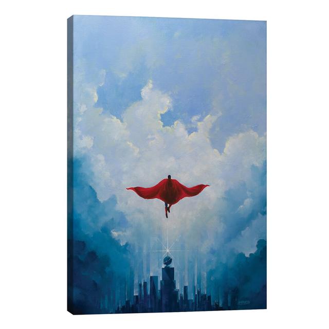 Savior by Vincent Carrozza - Wrapped Canvas Painting Ebern Designs Size: 101.6cm H x 66.04cm W x 3.81cm D on Productcaster.