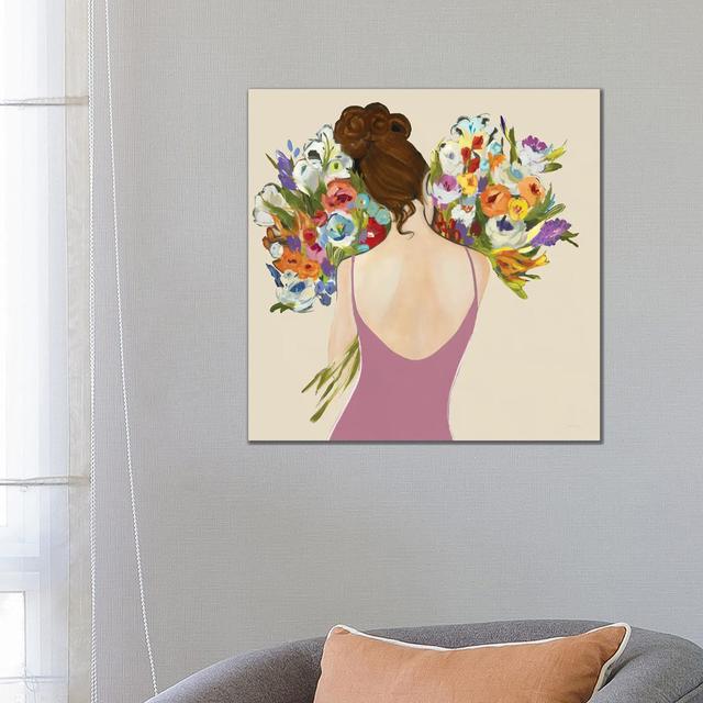 Fragrant Flowers by Liz Jardine - Gallery-Wrapped Canvas Giclée on Canvas Bloomsbury Market Format: Wrapped Canvas, Size: 66.04cm H x 66.04cm W x 1.90 on Productcaster.