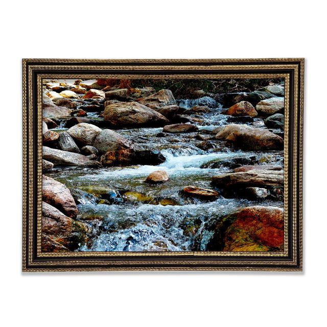 Single Picture Frame Art Prints Union Rustic Size: 59.7cm H x 84.1cm W x 3cm D, Format: Black/Walnut Framed Paper on Productcaster.