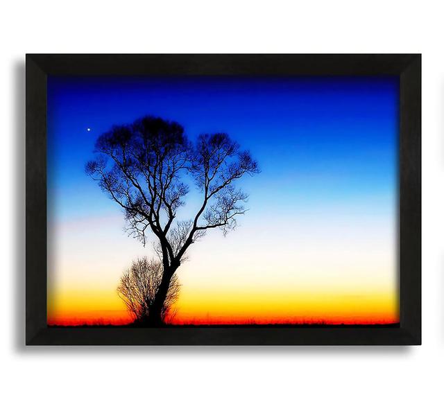 Magical Skies - Floater Frame Photograph on Canvas Ebern Designs Size: 60cm H x 84cm W x 10cm D on Productcaster.