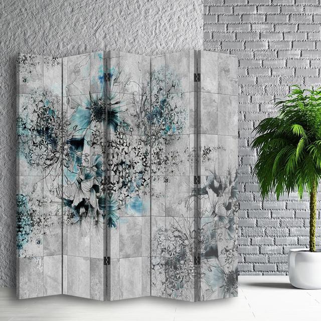 Jamira 170Cm H Room Divider East Urban Home Size: 170cm H x 180cm W x 3cm D, Number of Panels: 5 on Productcaster.