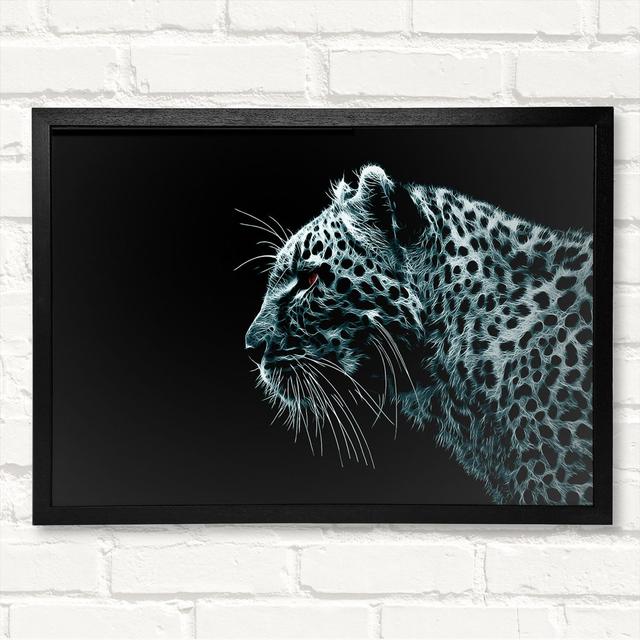 Cheetah Framed Print Latitude Run Size: 42cm H x 59.7cm W on Productcaster.