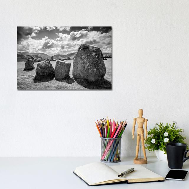 Castlerigg Stone Circle Lake District National Park by Stephen Hodgetts - Gallery-Wrapped Canvas Giclée on Canvas Alpen Home Size: 20.32cm H x 30.48cm on Productcaster.