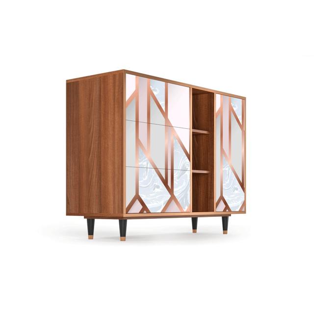 Allisonia Sideboard Ebern Designs Colour: Champagne Story on Productcaster.