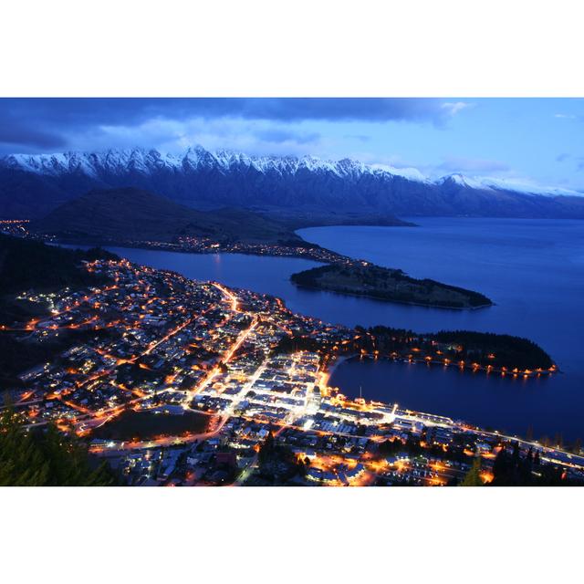 Queenstown Bay - Wrapped Canvas Print 17 Stories Size: 51cm H x 76cm W on Productcaster.