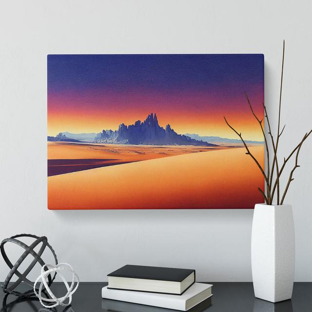 Desert View Vol.3 - Wrapped Canvas Photograph Alpen Home Size: 35cm H x 50cm W x 3cm D on Productcaster.